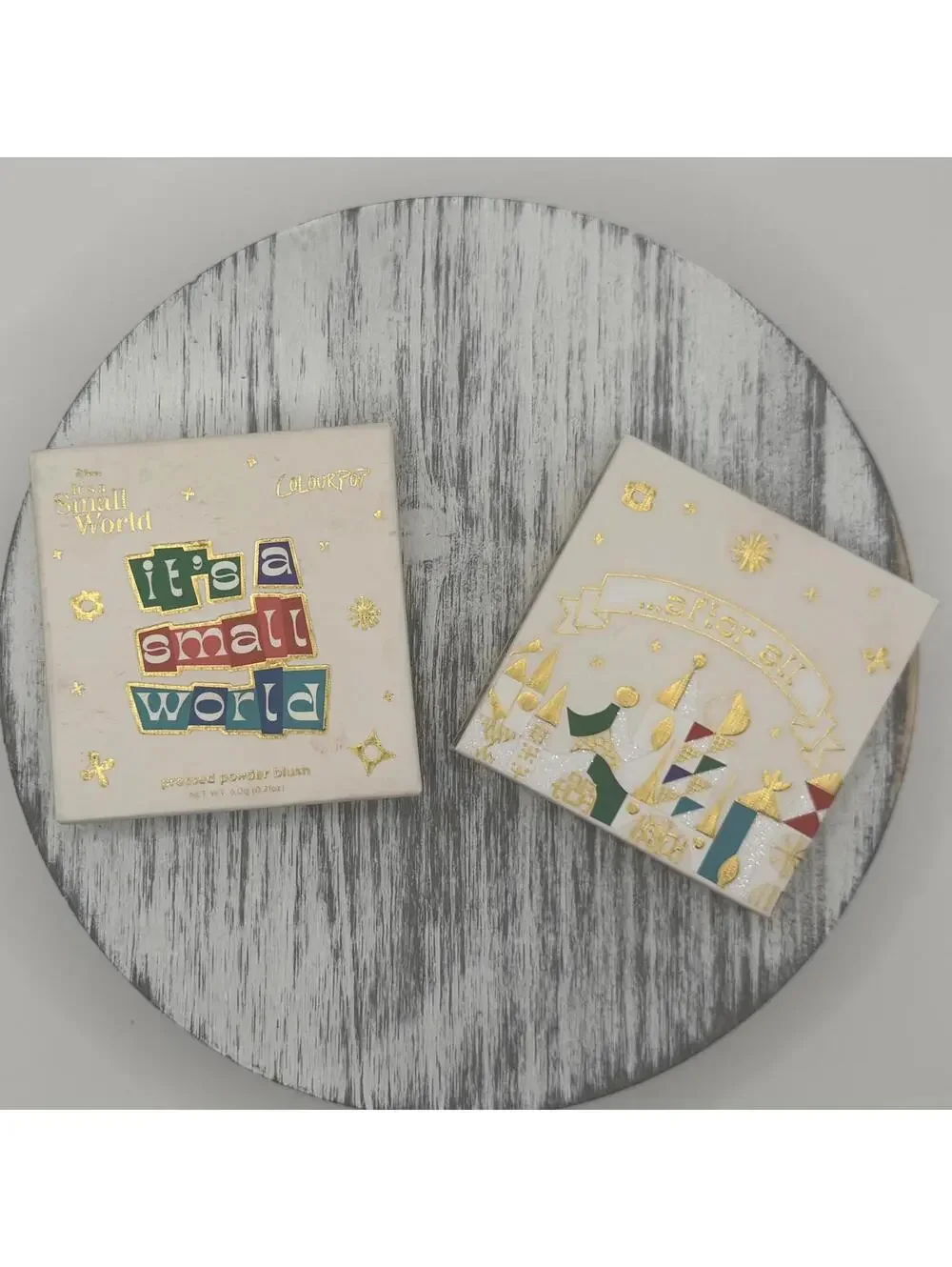 Colourpop Disney It's a Small World DANCING DARLINGS Pressed Powder Blush BNIB